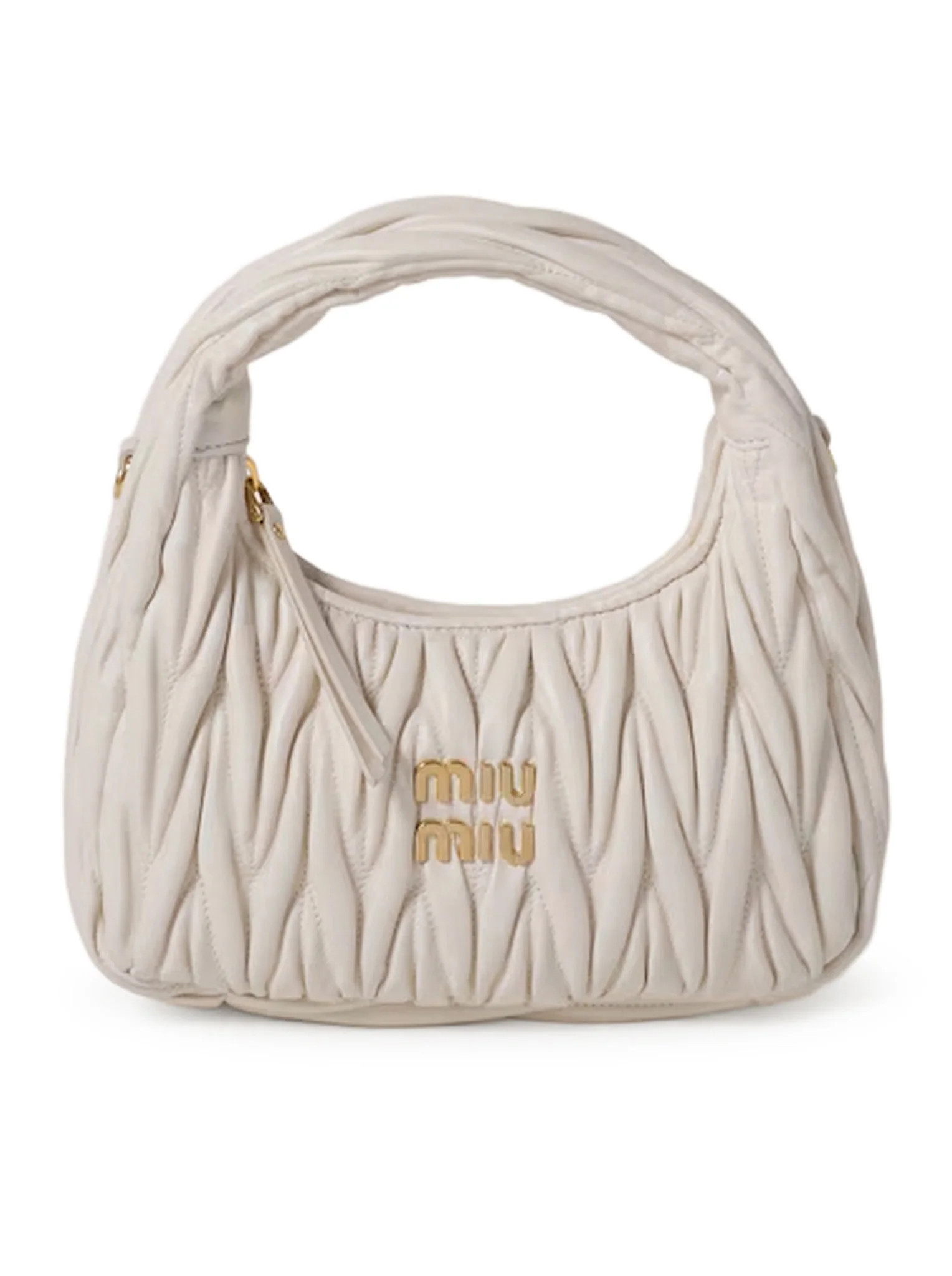 WANDER HOBO BAG IN MATELASSÉ NAPPA - Miu Miu - Woman | Suitnegozi INT