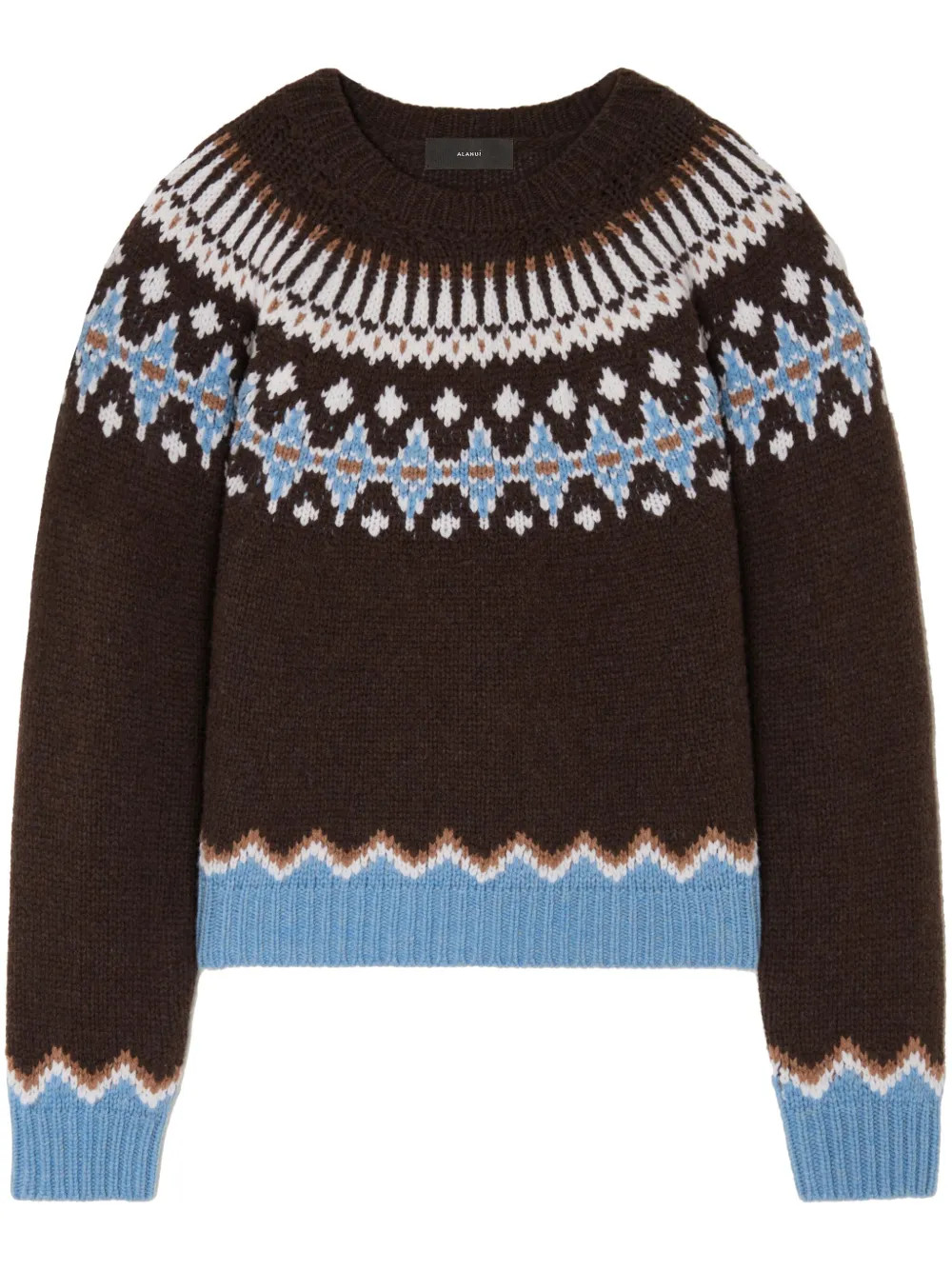 Alanui Sweet Winter Schurwollpullover | Braun | FARFETCH DE | Farfetch Global