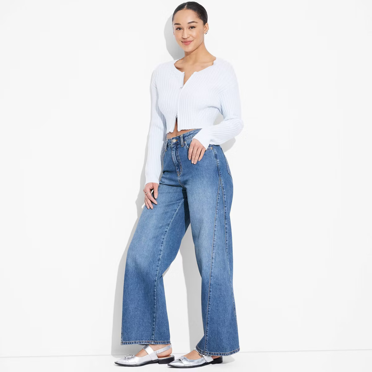 Women's High-Rise Baggy Jeans - Wild Fable™ | Target