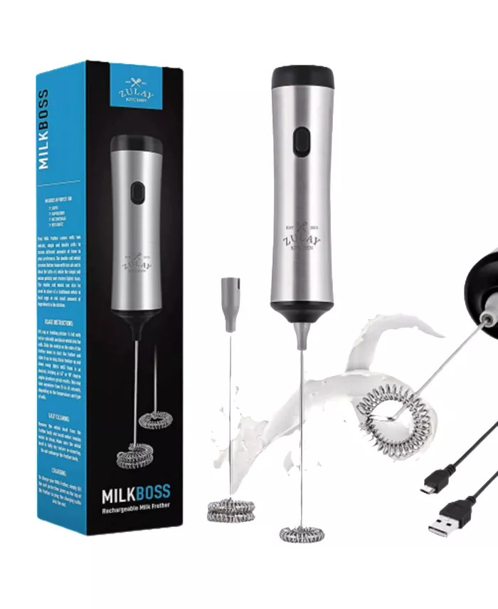 Zulay Kitchen High Powered Rechargeable Milk Frother - Macy's | Macys (US)