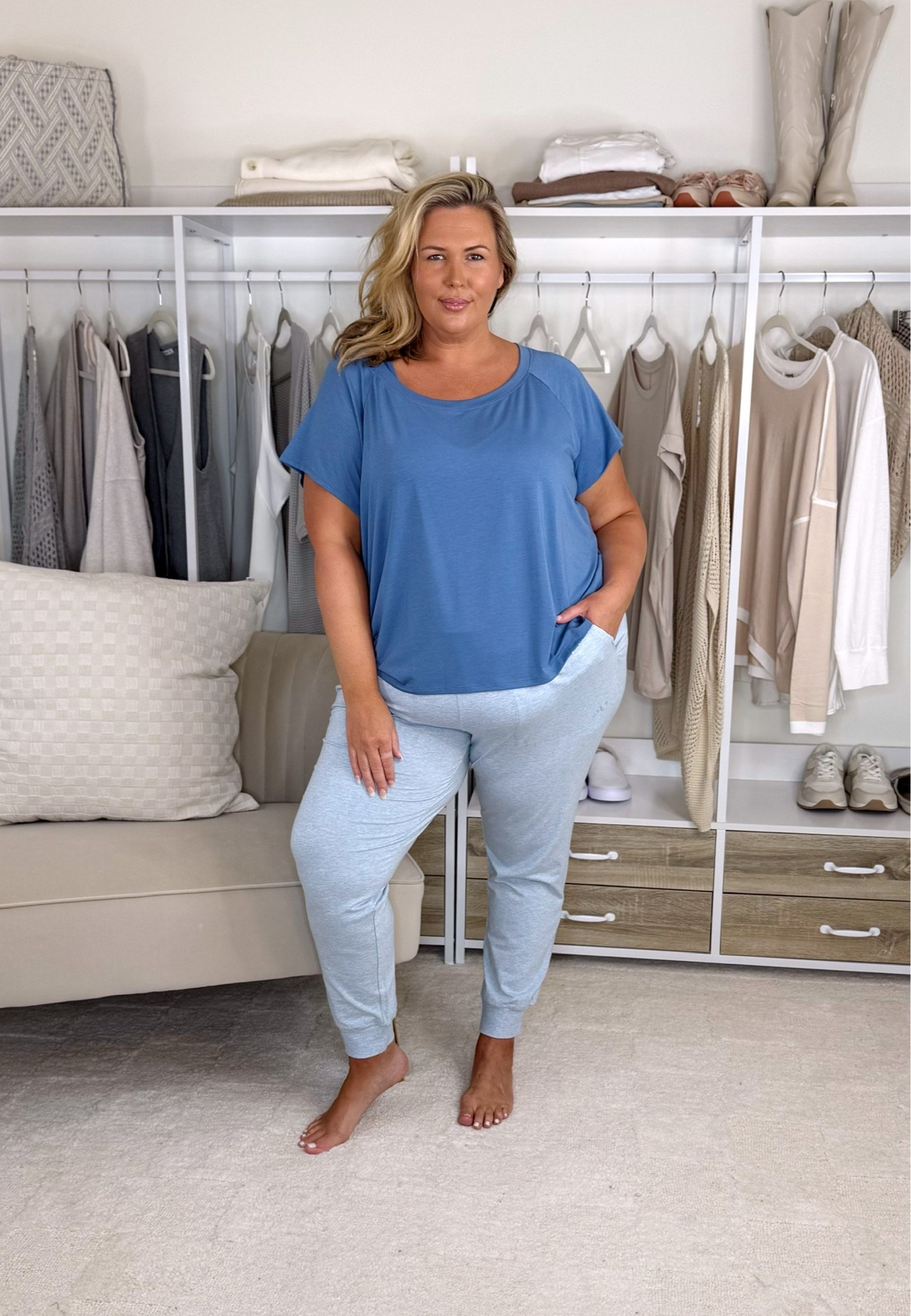 Jockey haul! Wearing a 2X in everything! Plus size, outfit inspo, comfy casual, apron belly, mom life

#LTKSeasonal #LTKMidsize #LTKPlusSize