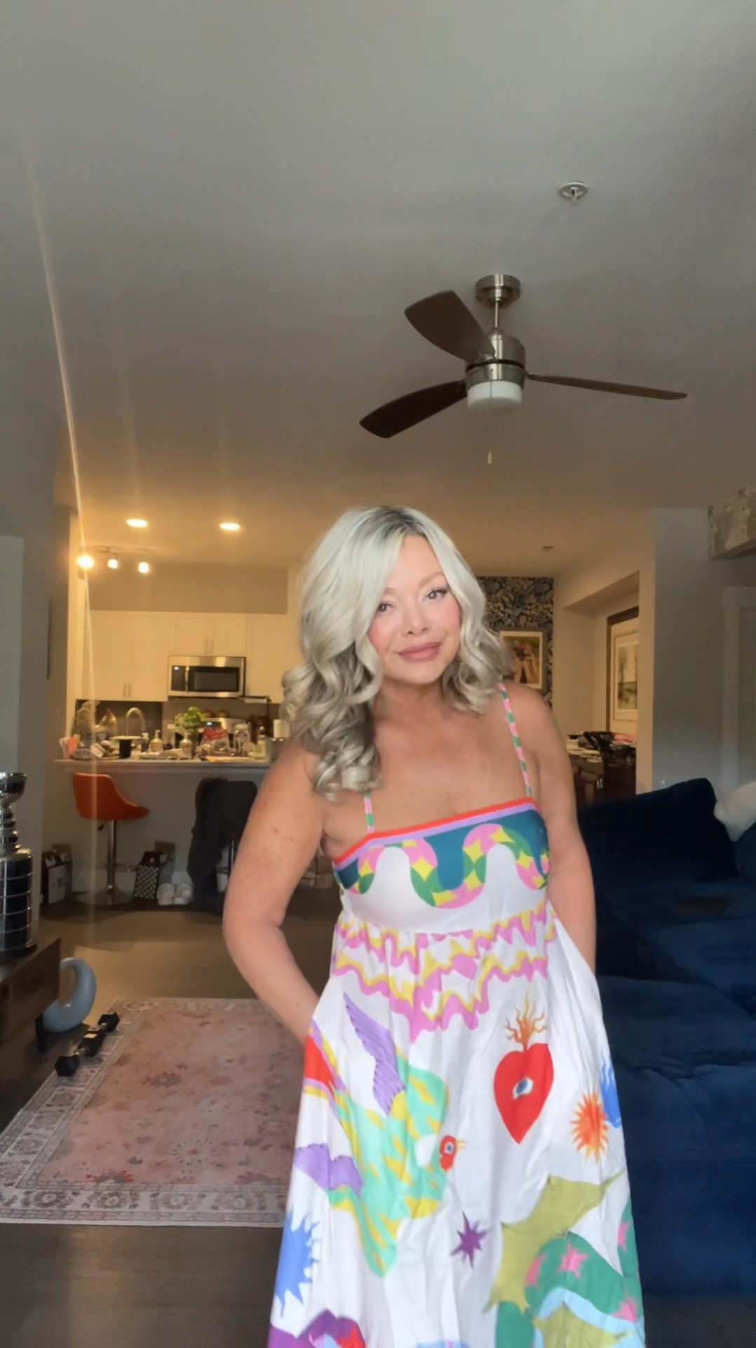 The cutest summer printed maxi dress with pockets for under $15! #maxidress #dress #maxi #summer #summerdress 

#LTKOver40 #LTKFindsUnder50 #LTKVideo