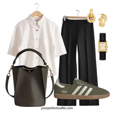 Perfect spring outfit with a linen trousers and adidas samba 

#LTKfindsunder50 #LTKfindsunder100 #LTKSeasonal