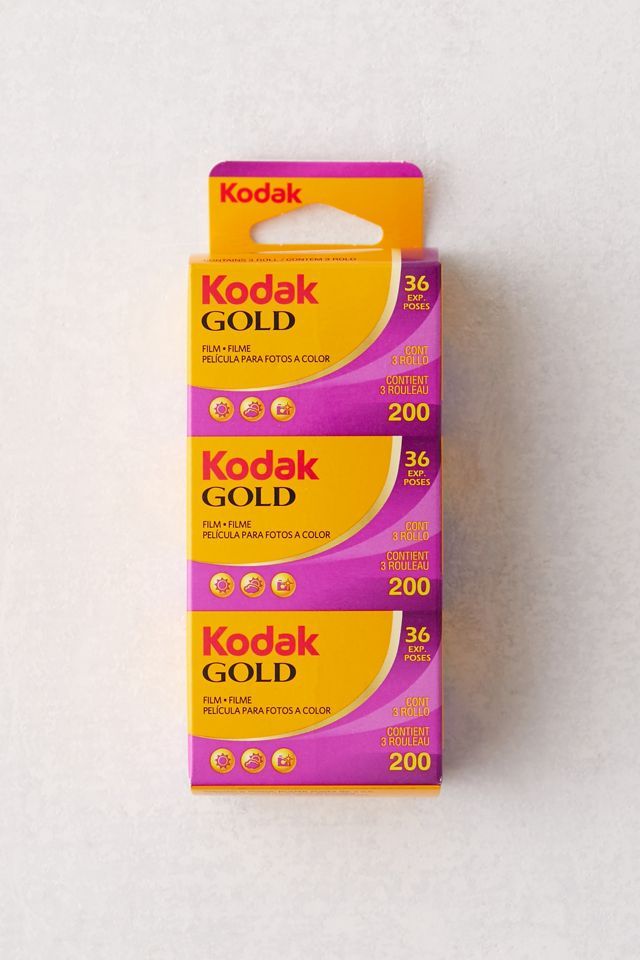 Kodak Gold 200 35mm Film 3-Pack | Urban Outfitters (US and RoW)
