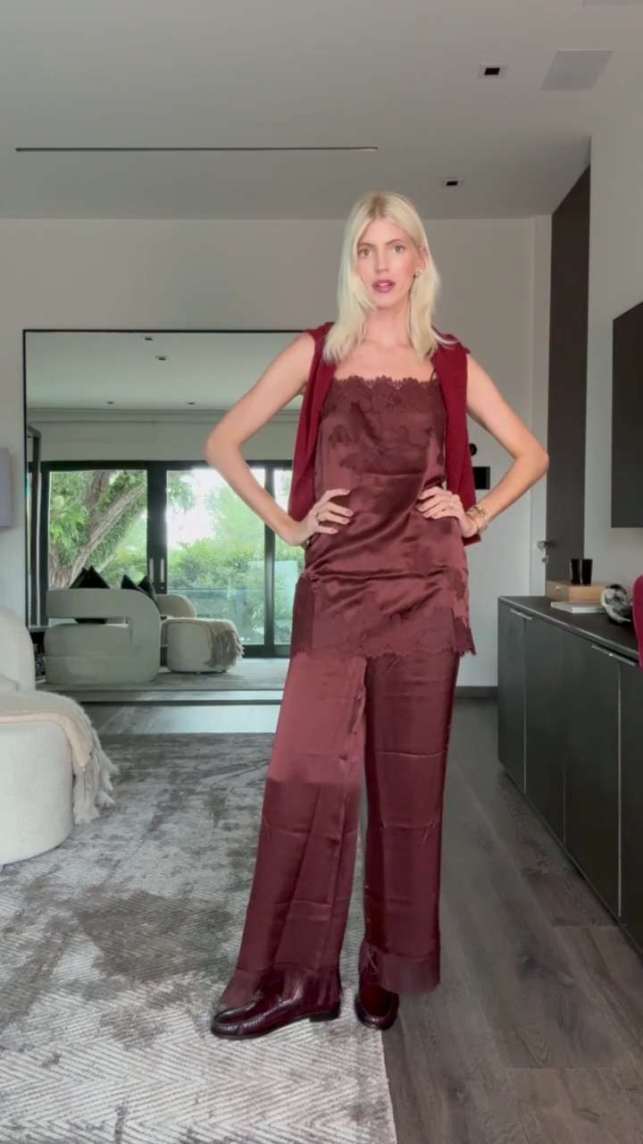 Doen haul! Starting off with this brown/burgundy set. ✨🍂👜 How cute is this for fall? So chic. 

 #LTKSeasonal #LTKStyleTip #LTKShoeCrush