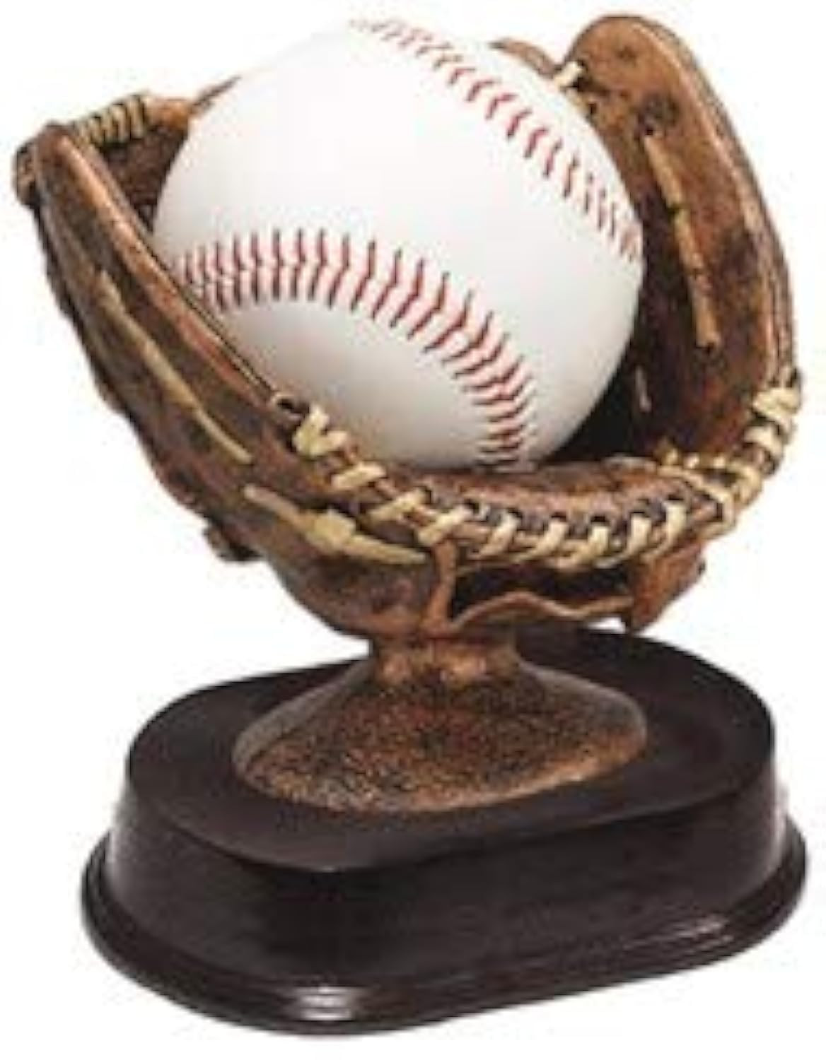 Baseball Glove Ball Holder Trophy, Bronze - 5 Inch Tall | Game Ball Holder Award - Engraved Plate... | Amazon (US)