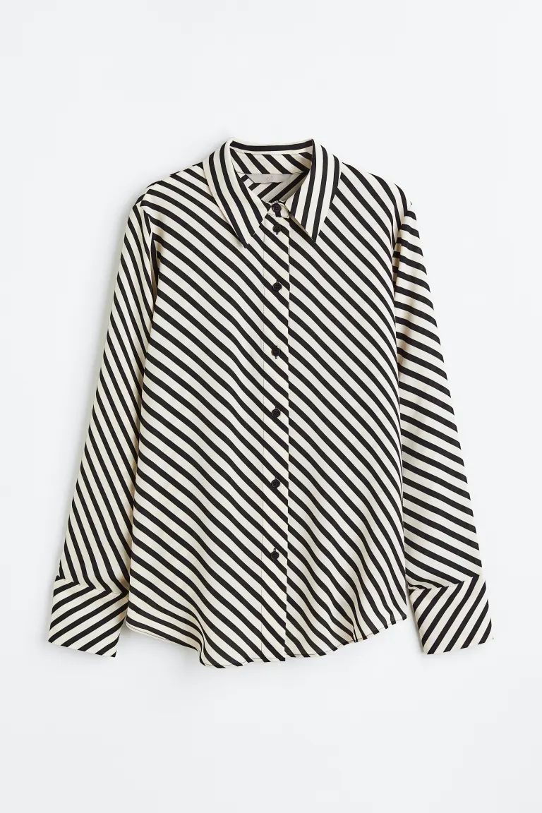 Pointed-collar Shirt | H&M (US + CA)