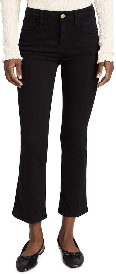 FRAME Women's Le Crop Mini Boot Jeans | Amazon (US)