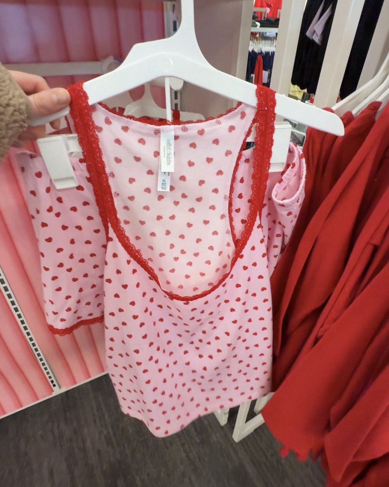 Valentines Pajama Set 😍🩷 $20 Target find

#LTKValentine