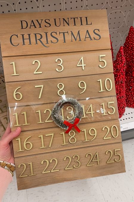 Countdown calendar 
Christmas countdown 
Home decor
New At Target 

#LTKstyletip #LTKhome
