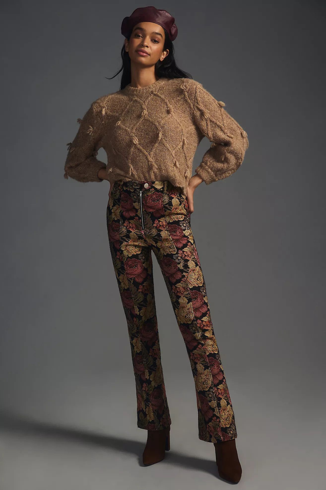 Floral Pants, Wide Leg Pants, Spring Outfits, Anthropologie  | Anthropologie (US)
