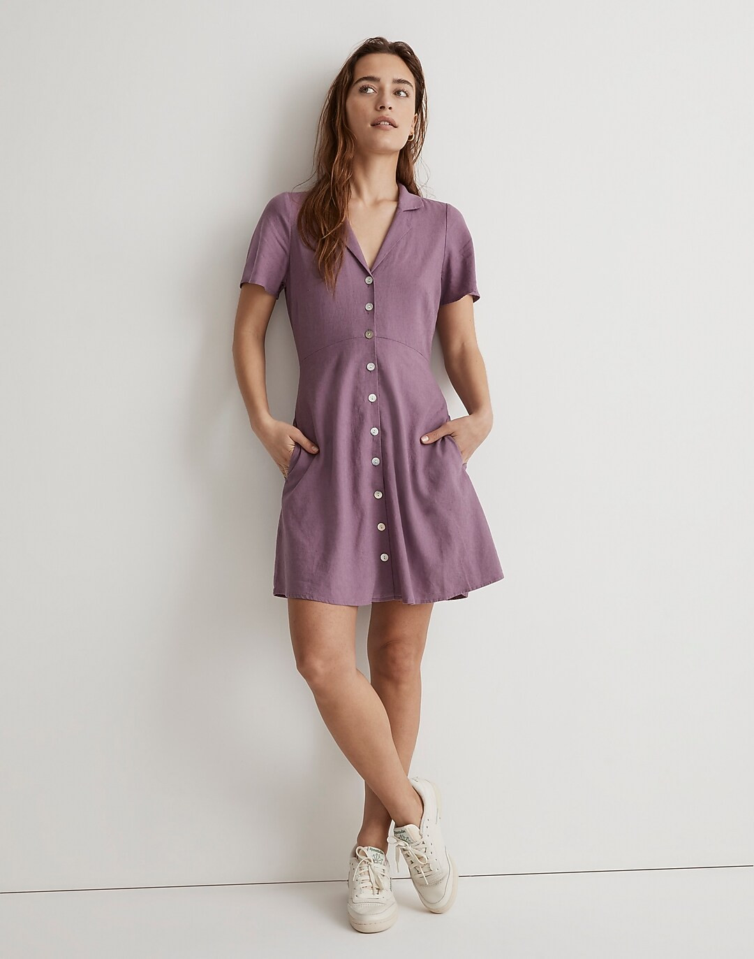 Kacie Mini Shirtdress | Madewell