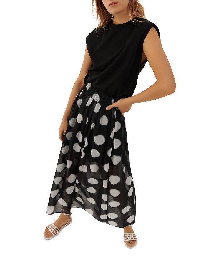 Lia Polka Dot Maxi Skirt | Bloomingdale's (US)