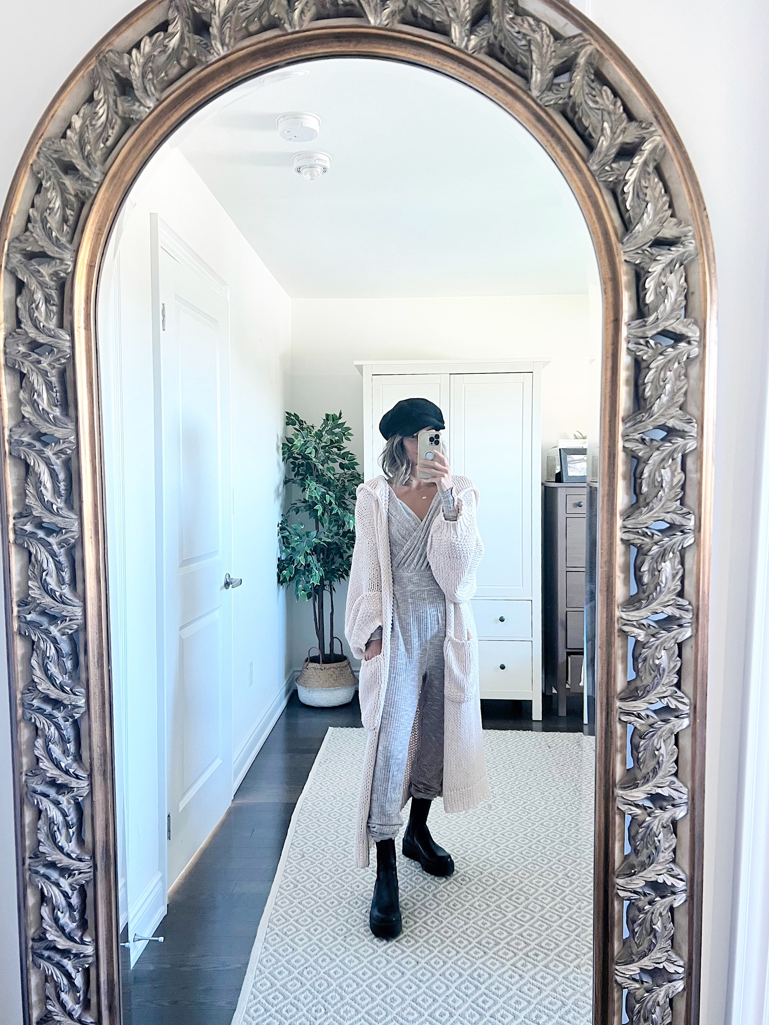 Layer your onesie for the fall with a cozy duster, chunky boots and your favourite hat. 

#LTKSeasonal #LTKstyletip