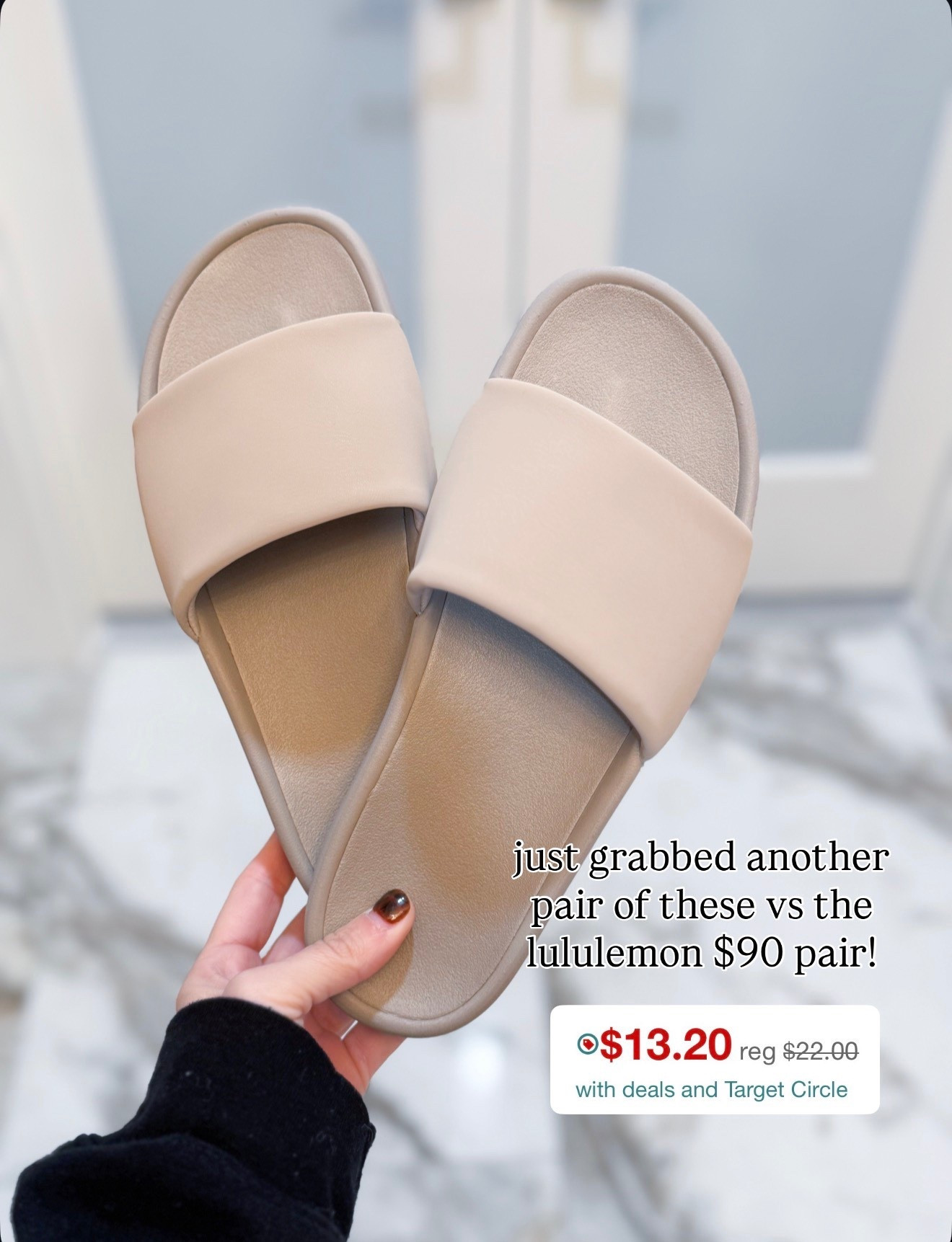 Lululemon look alike slides only $13!!!