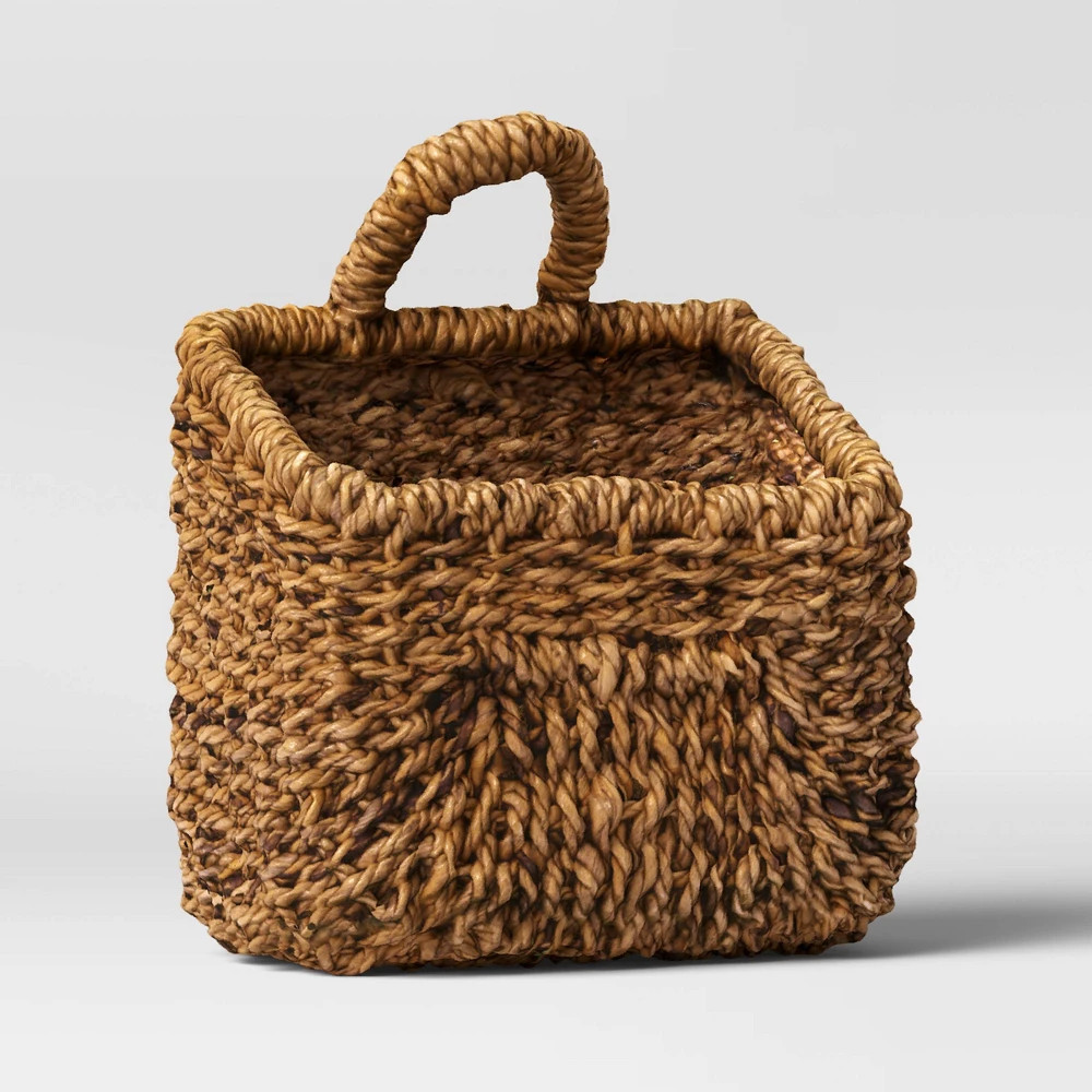 10"" x 14"" Woven Hanging Basket - Threshold | Target