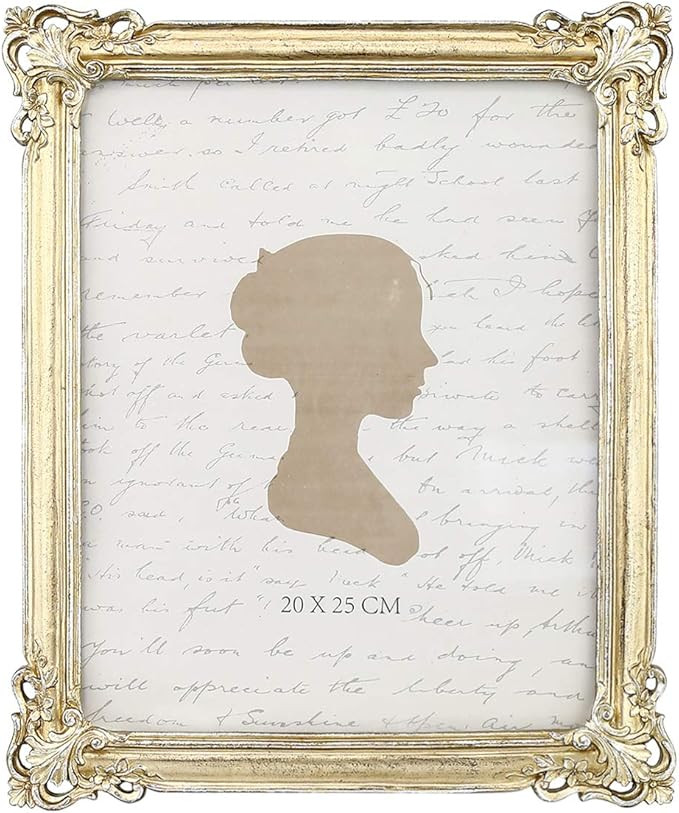 Sunlit Vintage Picture Frame 8x10 Inch, Luxury Antique Photo Frames with Glass Front, Photo Displ... | Amazon (US)