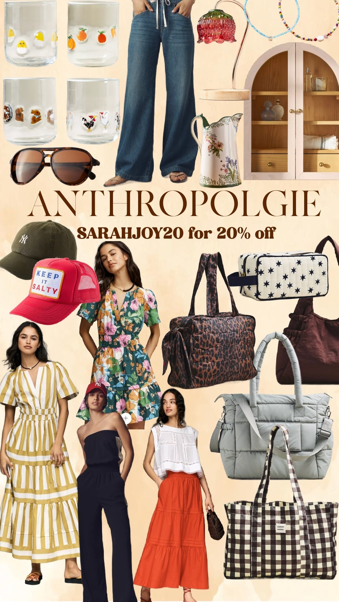 Anthropologie sale!!! Use SARAHJOY20 for 20% off Orders of $100+ at Anthropologie 

#LTKHome #LTKSpringSale #LTKSaleAlert