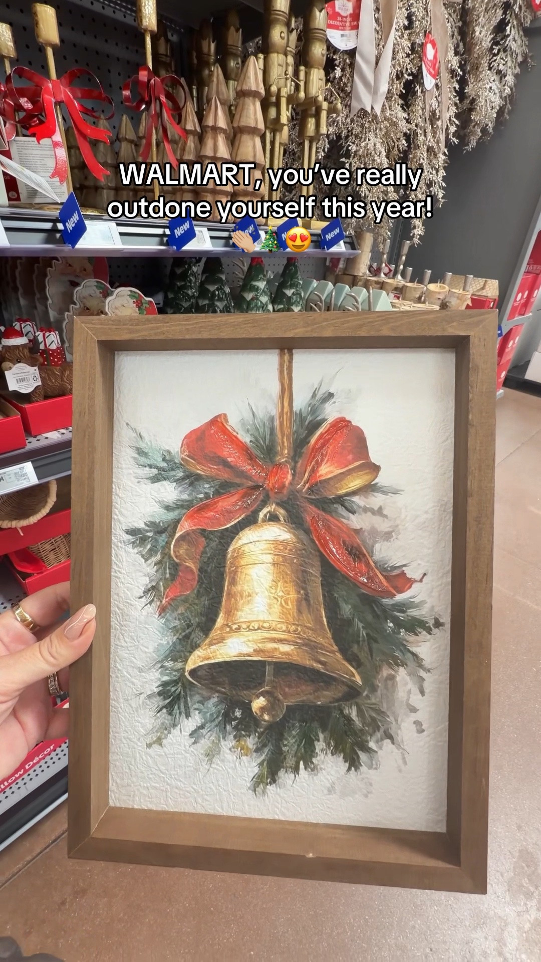 I know it’s only October BUT hear me out!! 😂🎄 Walmart’s Christmas decor is SO good this year and so are the prices!! 😍 Found so many cute pieces under $15! 👏🏼 And you KNOW the good stuff will sell out before December!