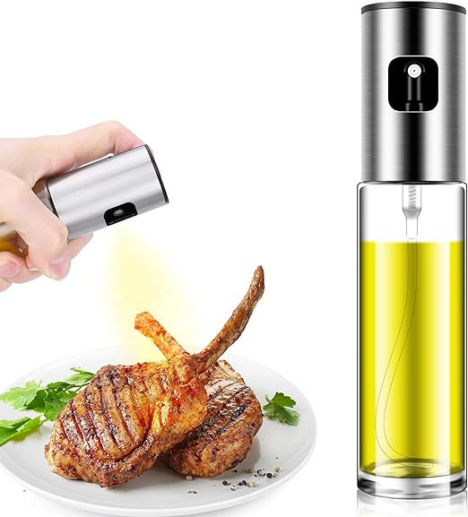 Oil Sprayer, 100ml Olive Oil Dispenser, Cooking Oil Spray Bottle, Vinegar Soy Sauce Dispenser, Oi... | Amazon (US)