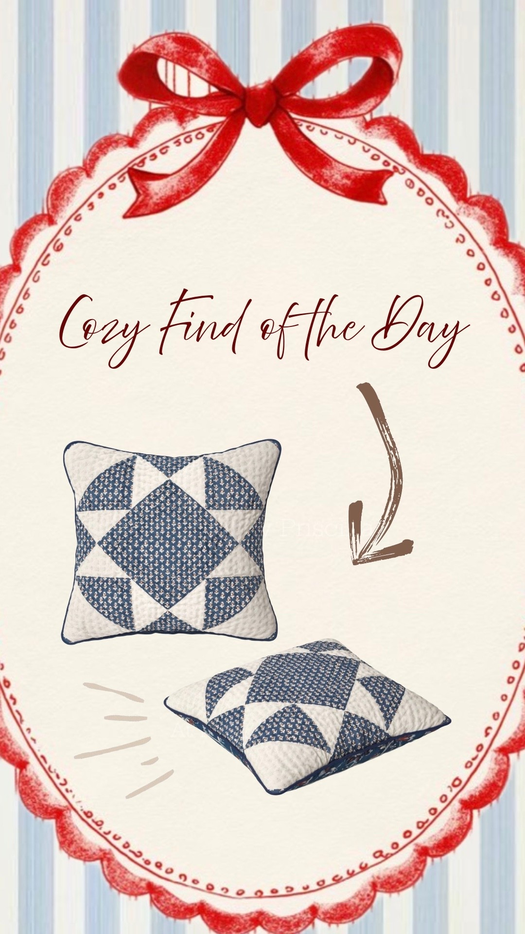 Cozy Find of the Day 🤍💙

I couldn’t scroll past this charming patchwork pillow from Target! It has all the vintage quilt-inspired charm I love, with soft blue florals, classic patchwork details, and a reversible design that looks like something you’d find in a cozy cottage home. Perfect for layering on a sofa, accent chair, bed, or even a porch swing for summer. ✨

If you love collected, vintage-inspired spaces filled with character, this one is such a sweet and affordable find! The blue-and-cream palette works beautifully with cottagecore, farmhouse, Americana, and coastal-inspired decor. Available at Target and currently on sale.  

#LTKHome #CottageStyle #CozyCottageHome #VintageInspiredDecor #ThresholdTarget #TargetHome #PatchworkPillow #CottagecoreDecor #CollectedHome #CozyLiving

#LTKmomlife #LTKdayinmylife