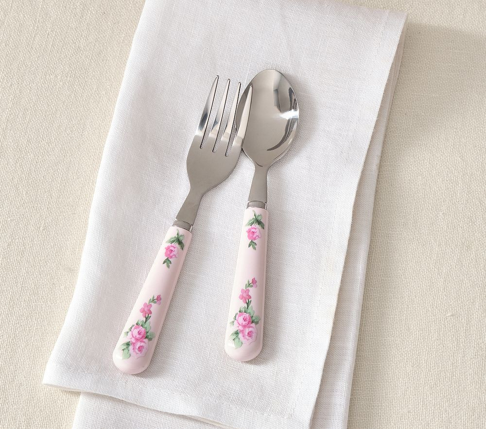 LoveShackFancy Valentine's Utensils | Pottery Barn Kids