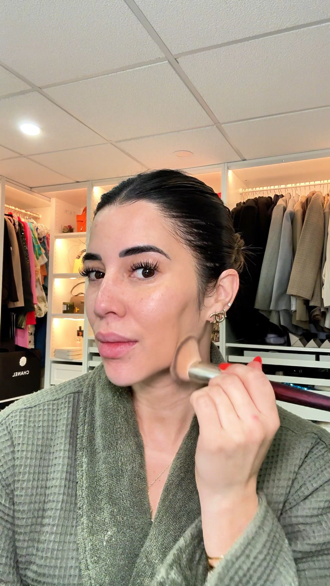 Easy natural makeup today 
