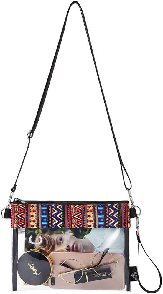 MAY TREE Clear Purse for Concert Stadium Festival Event, Clear Bag Stadium Approved for Women and... | Amazon (US)