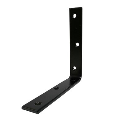 RELIABILT 5-Inches x 5-Inches Black Steel Corner brace | Lowe's
