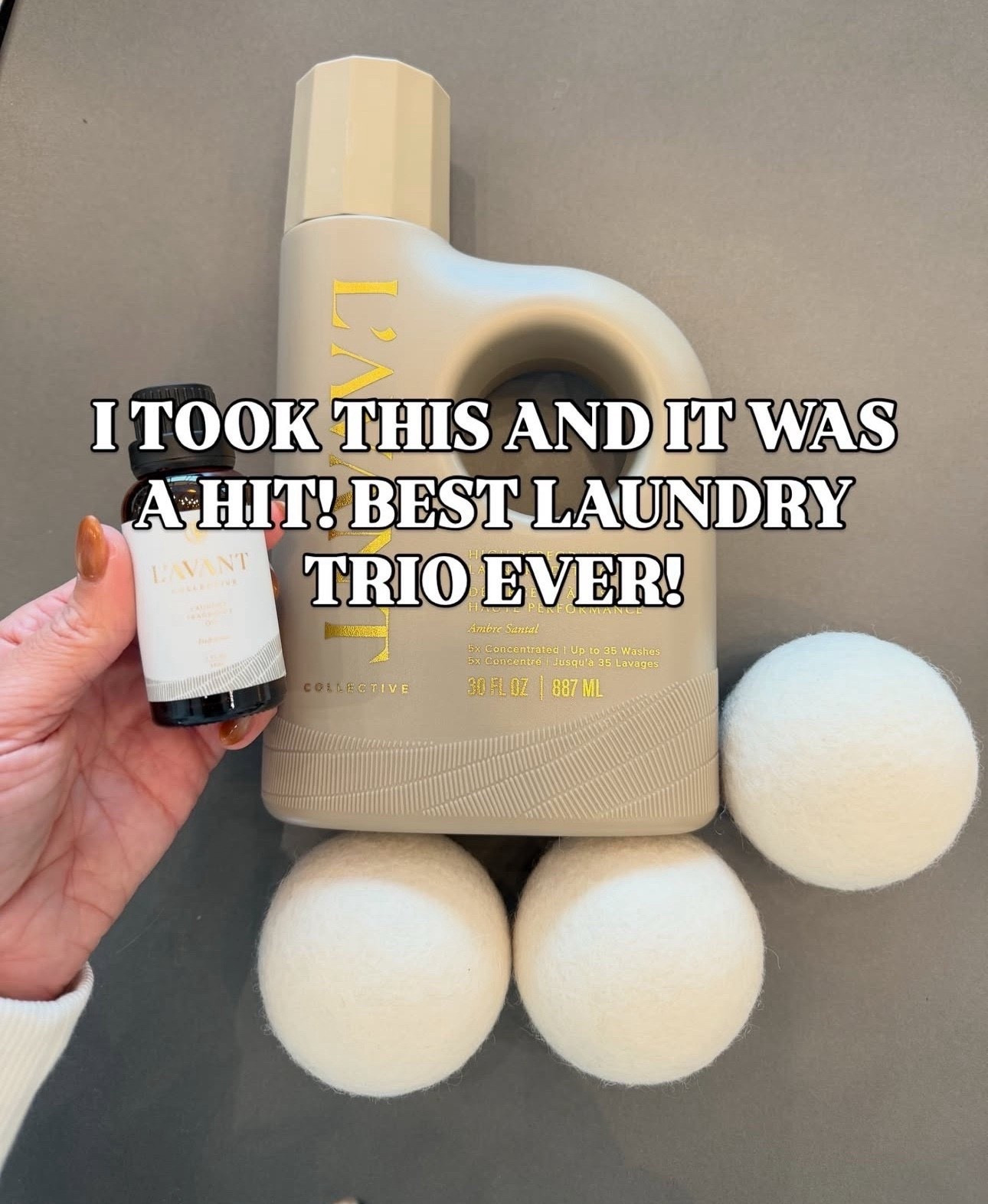 I took this laundry detergent trio for my white elephant/favorite things party gift! It smells amazing!! It’s 20% off with code HAPPY20

Comment SHOP below to receive a DM with the link to this post on my LTK ⬇ https://liketk.it/5EvAL #ltksalealert #ltkgiftguide #ltkhome

#LTKHome #LTKGiftGuide