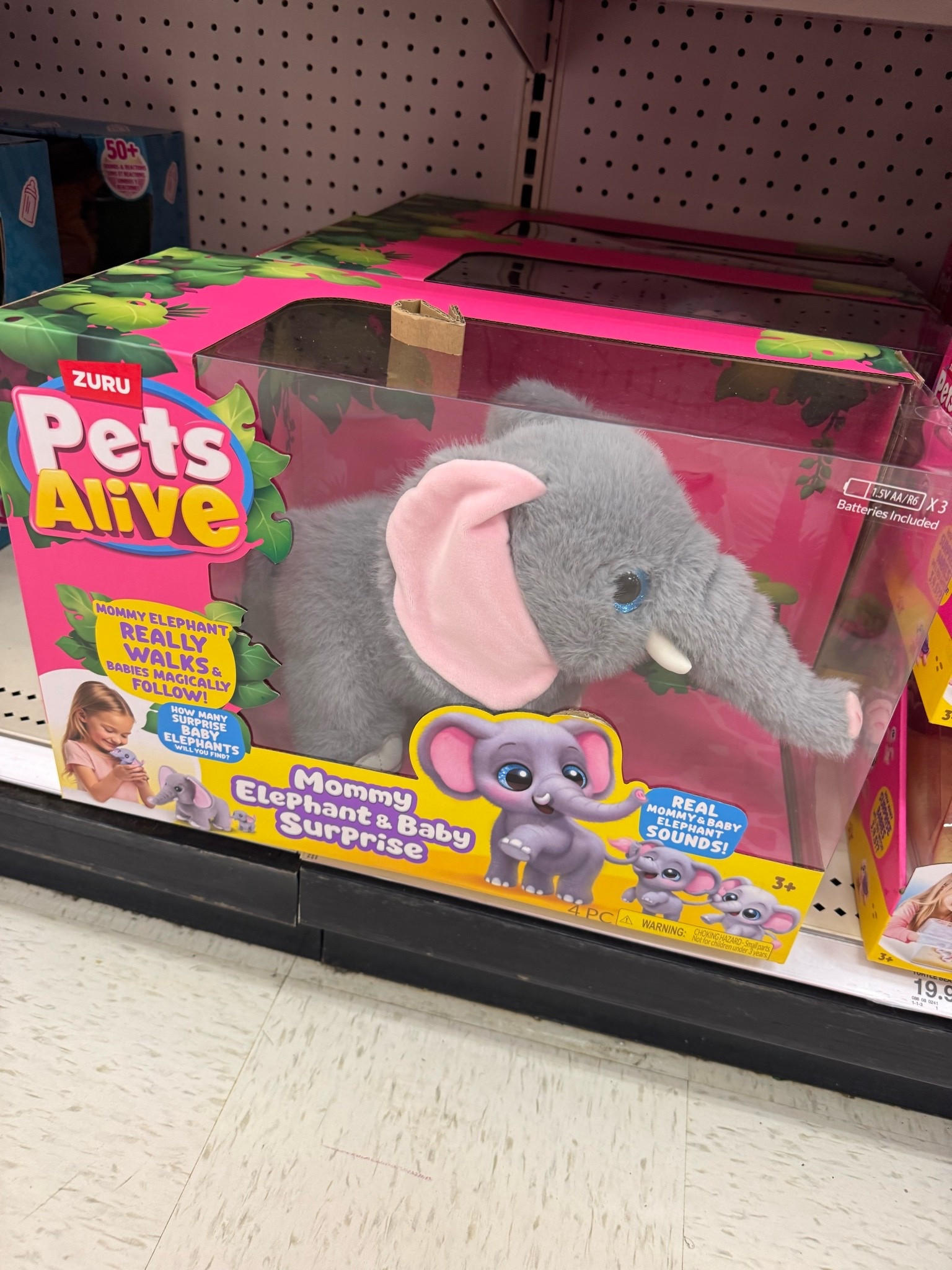 Birthday presents for kids, toy elephant, pets alive toy, Christmas present for kids, animal gift. @Target

#LTKKids #LTKmomlife