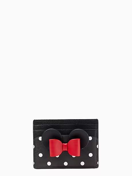 disney x kate spade new york other minnie mouse card holder | Kate Spade Outlet