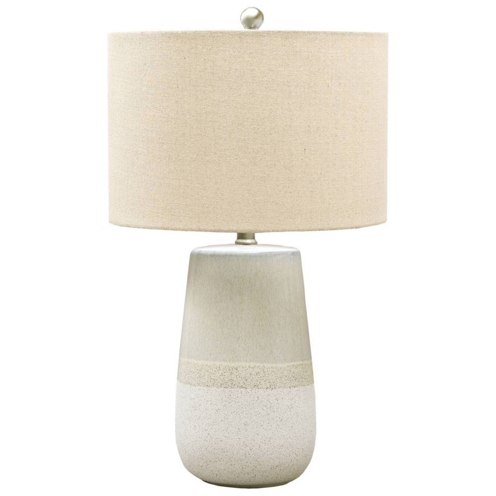 Shavon Table Lamp Beige/White - Signature Design by Ashley | Target