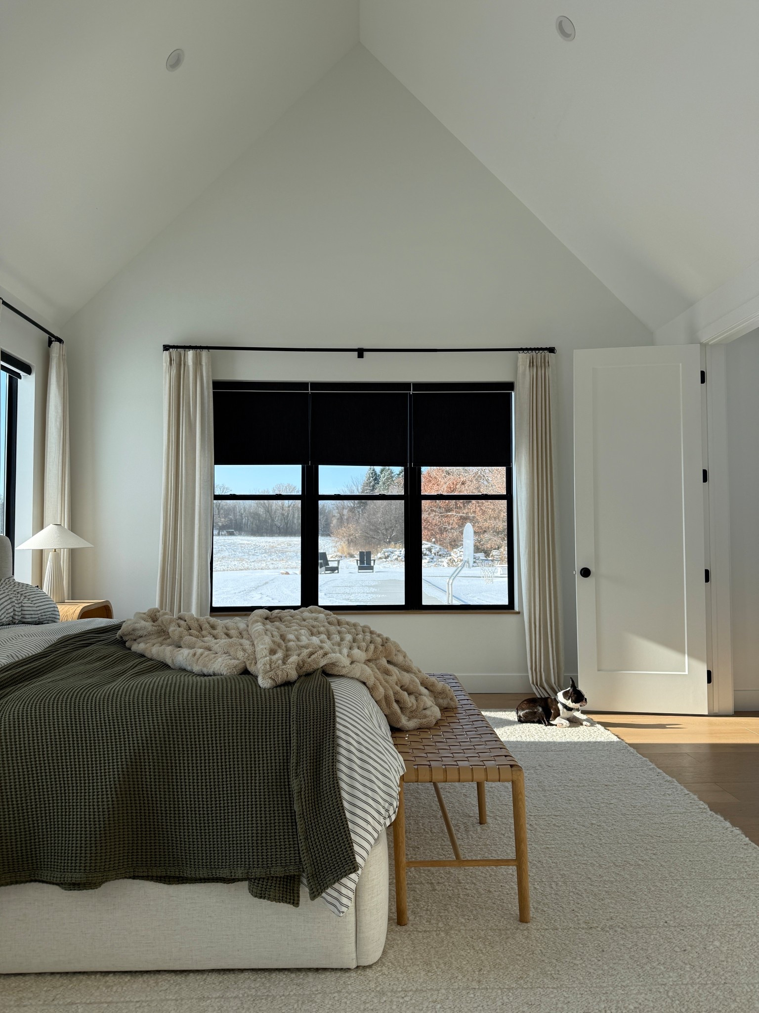 Curtain rod, rings and curtain panels!

#LTKHome