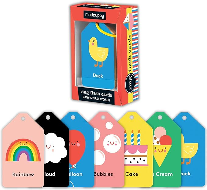My First Words Ring Flash Cards | Amazon (US)