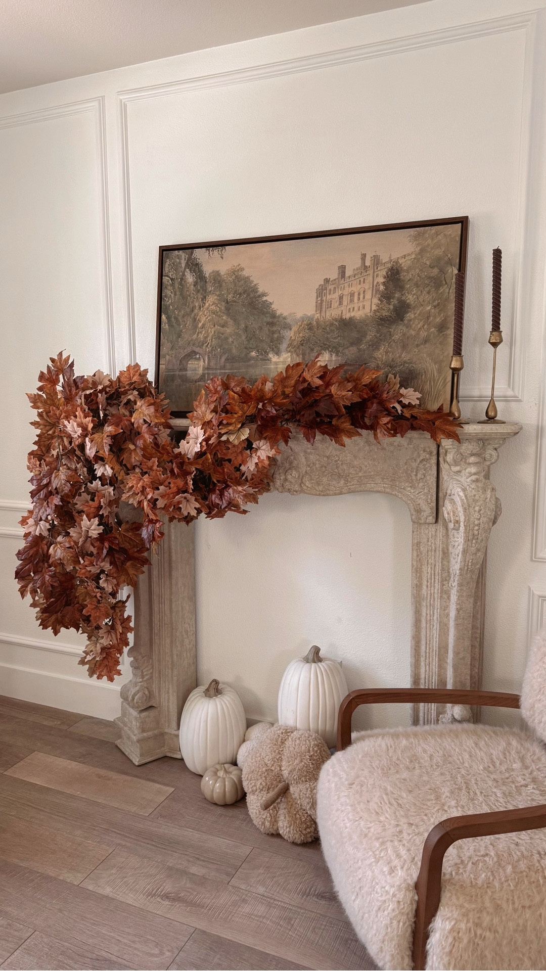 Fall mantel essentials: 3x garland & maple leaf stems for extra volume!

My exact garland & stems are from Hobby Lobby so I can't link it but I found similar options for you 

#LTKHome #LTKSeasonal