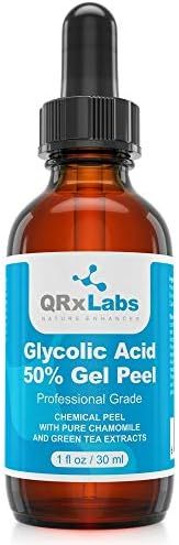 Glycolic Acid 50% Gel Peel with Chamomile and Green Tea Extracts - Professional Grade Chemical Fa... | Amazon (US)