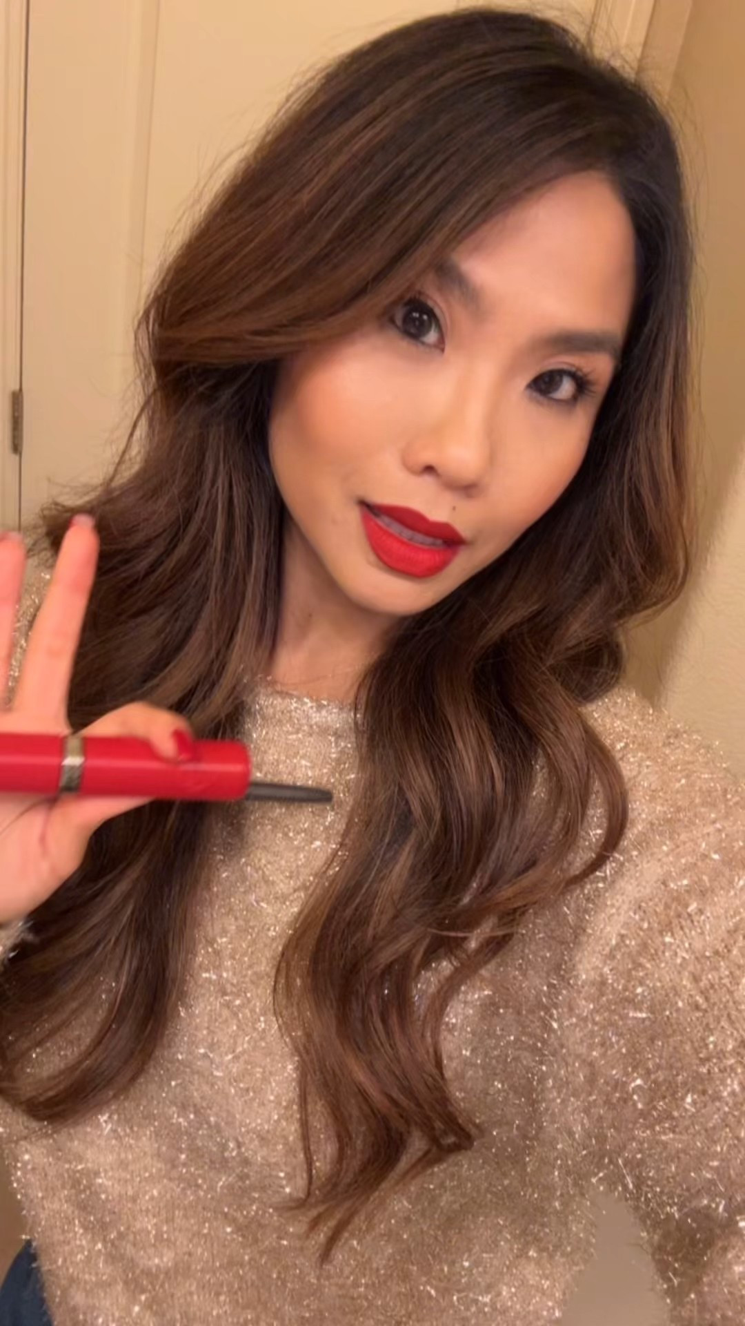 Christmas Eve lip combo! 💋

Liner - Cherry
Lipstick - 420 Le rouge Paris

Wearing xs in sweater 

#LTKHoliday #LTKBeauty