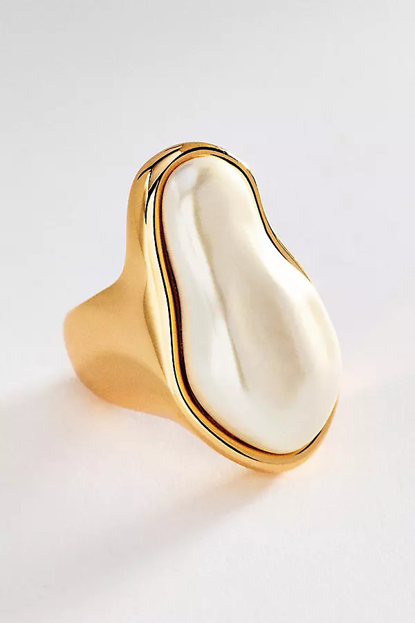 Sea-Born Pearl Ring | Anthropologie (US)