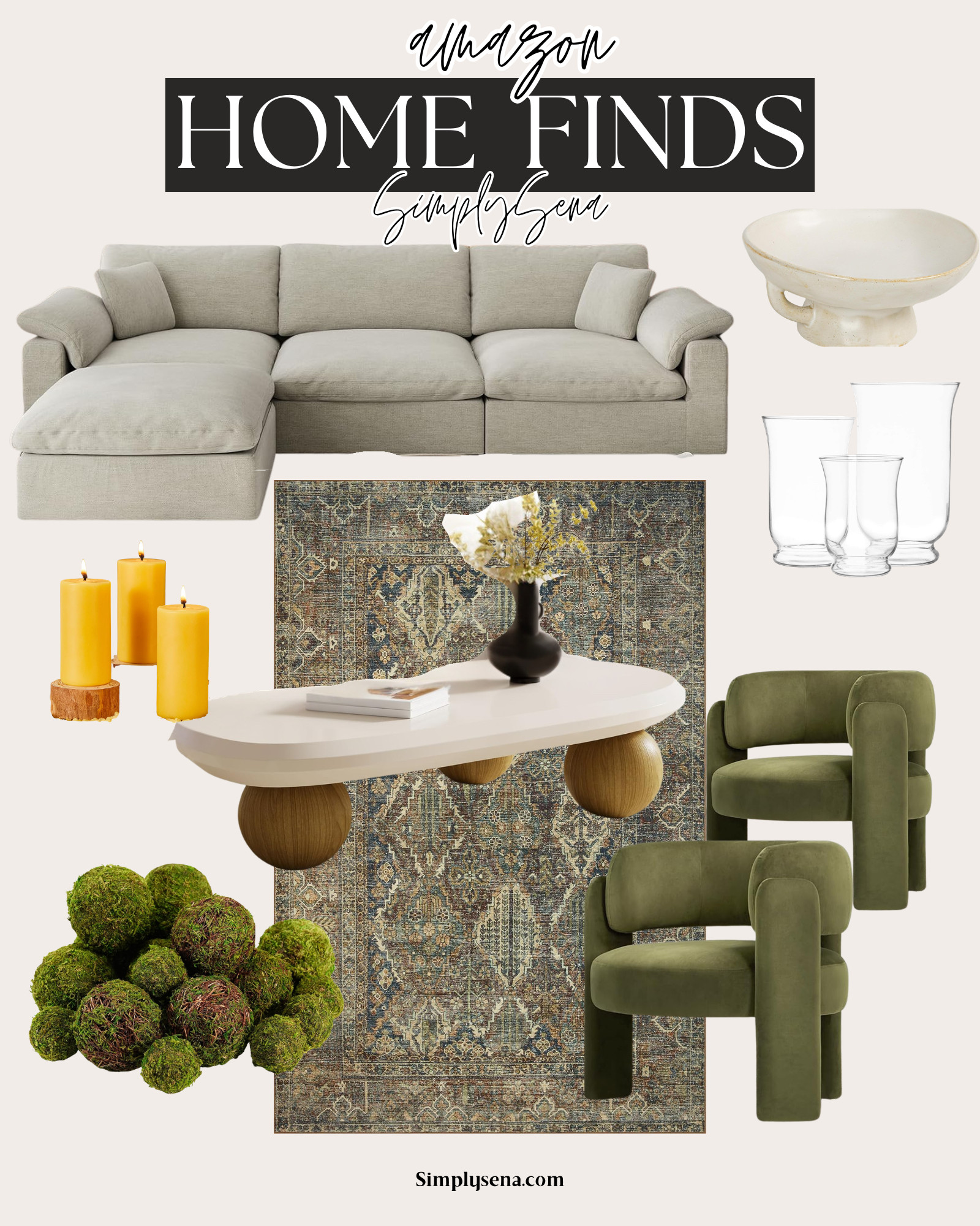 Perfect pieces for a living room refresh. 

Amazon home, living room, living room refresh, spring decor. 

 

#LTKHome