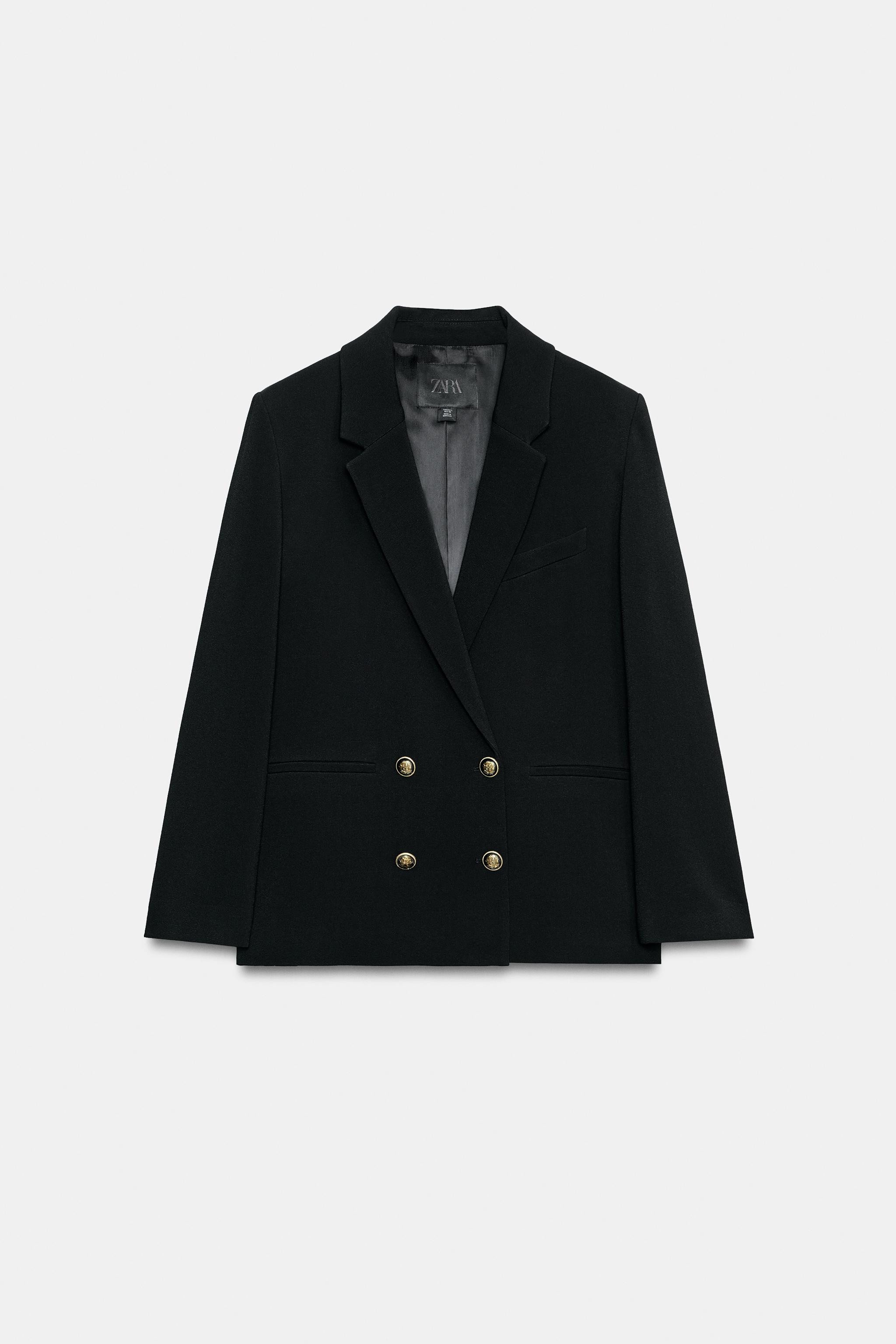 ZW COLLECTION STRAIGHT BUTTON BLAZER | Zara US
