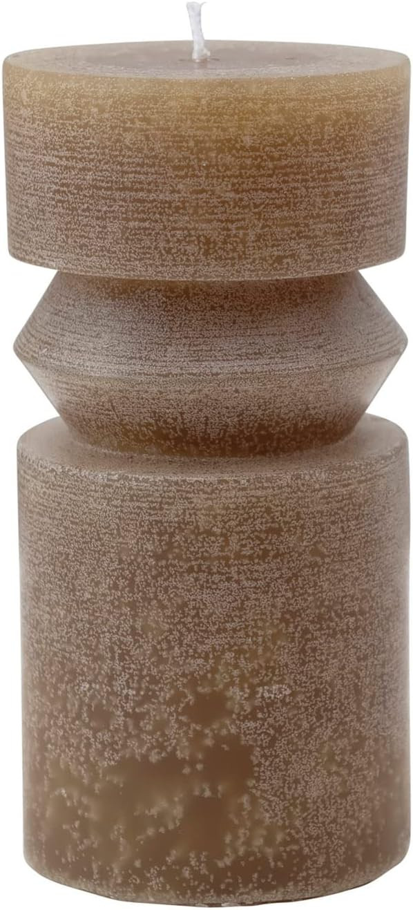 Creative Co-Op Unscented Totem Pillar Candle | Amazon (US)