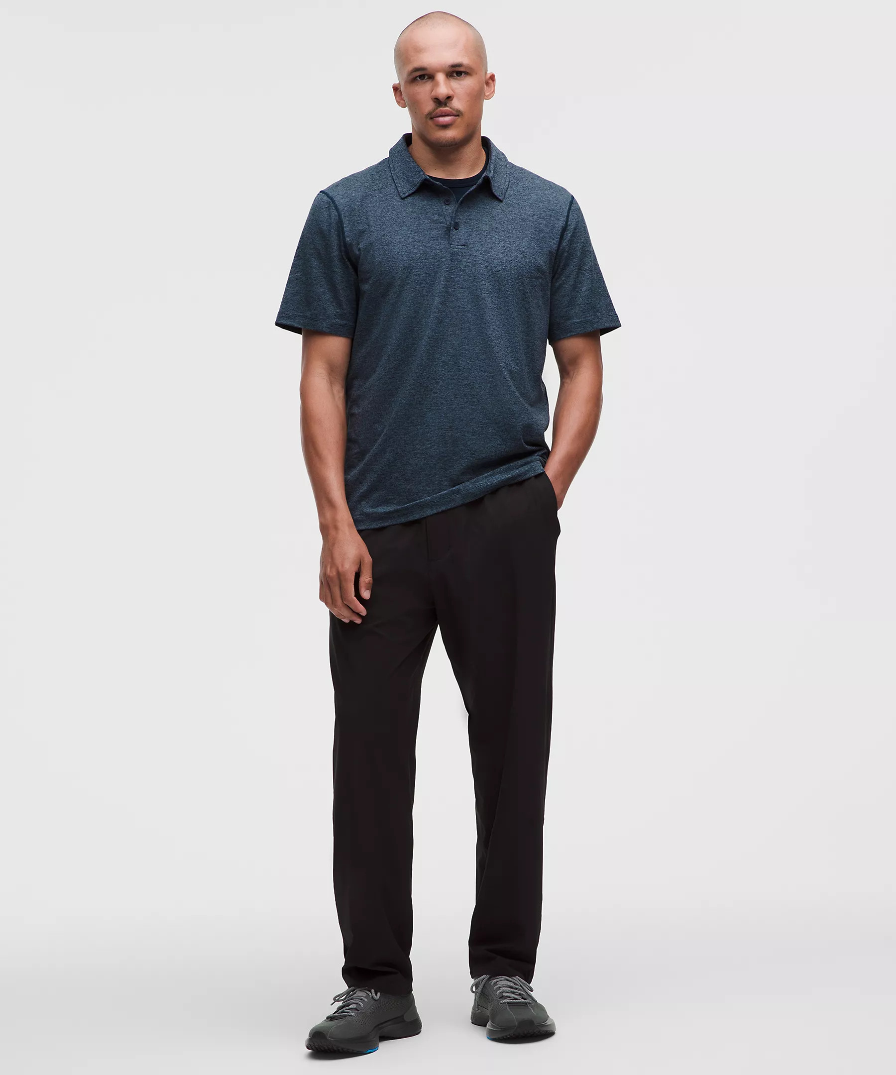 Soft Jersey Short-Sleeve Polo Shirt | Lululemon (US)