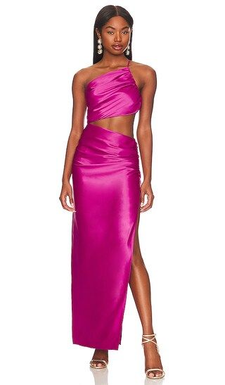 Chapman Maxi Dress in Magenta Pink | Revolve Clothing (Global)