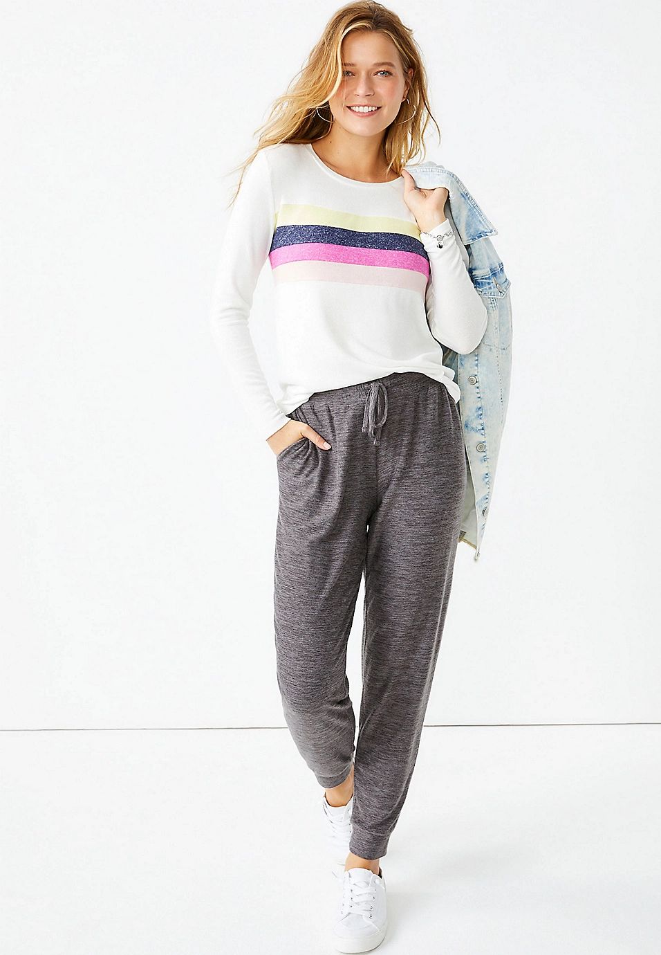 Lakeside Super Soft Cozy Jogger Pant | Maurices