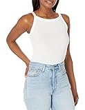 UGG womens Rory Ribbed Tank Cami Shirt, White, Small US | Amazon (US)