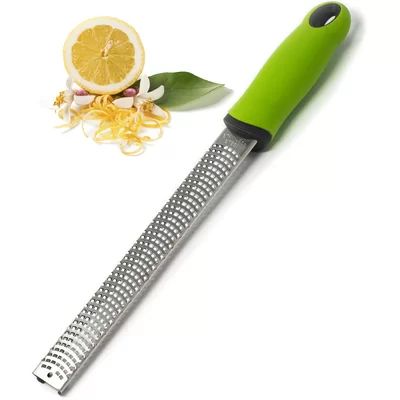 Zulay Kitchen Cheese Grater and Zester Stainless Steel Zulay Kitchen Color: Green | Wayfair North America