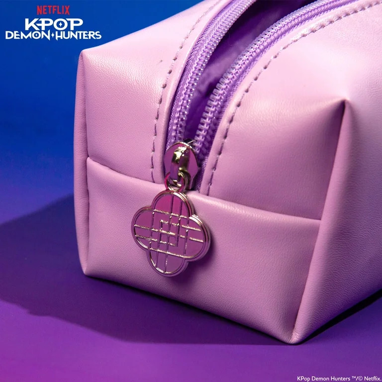 Netflix KPop Demon Hunters HUNTR/X Lavender Pencil Pouch | Walmart (US)