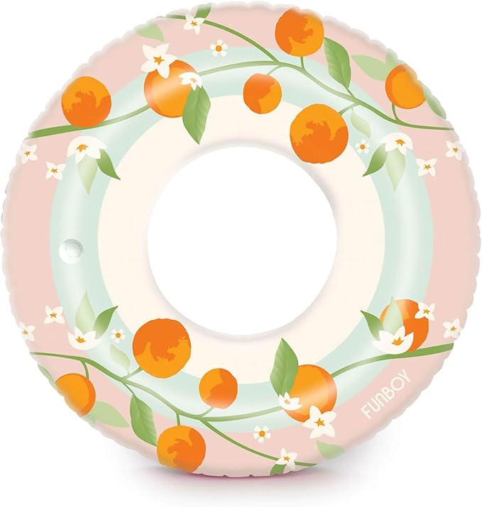 FUNBOY Giant Inflatable European Resort Tube Float, Donut Style Pool Float, Luxury Raft for Summe... | Amazon (US)