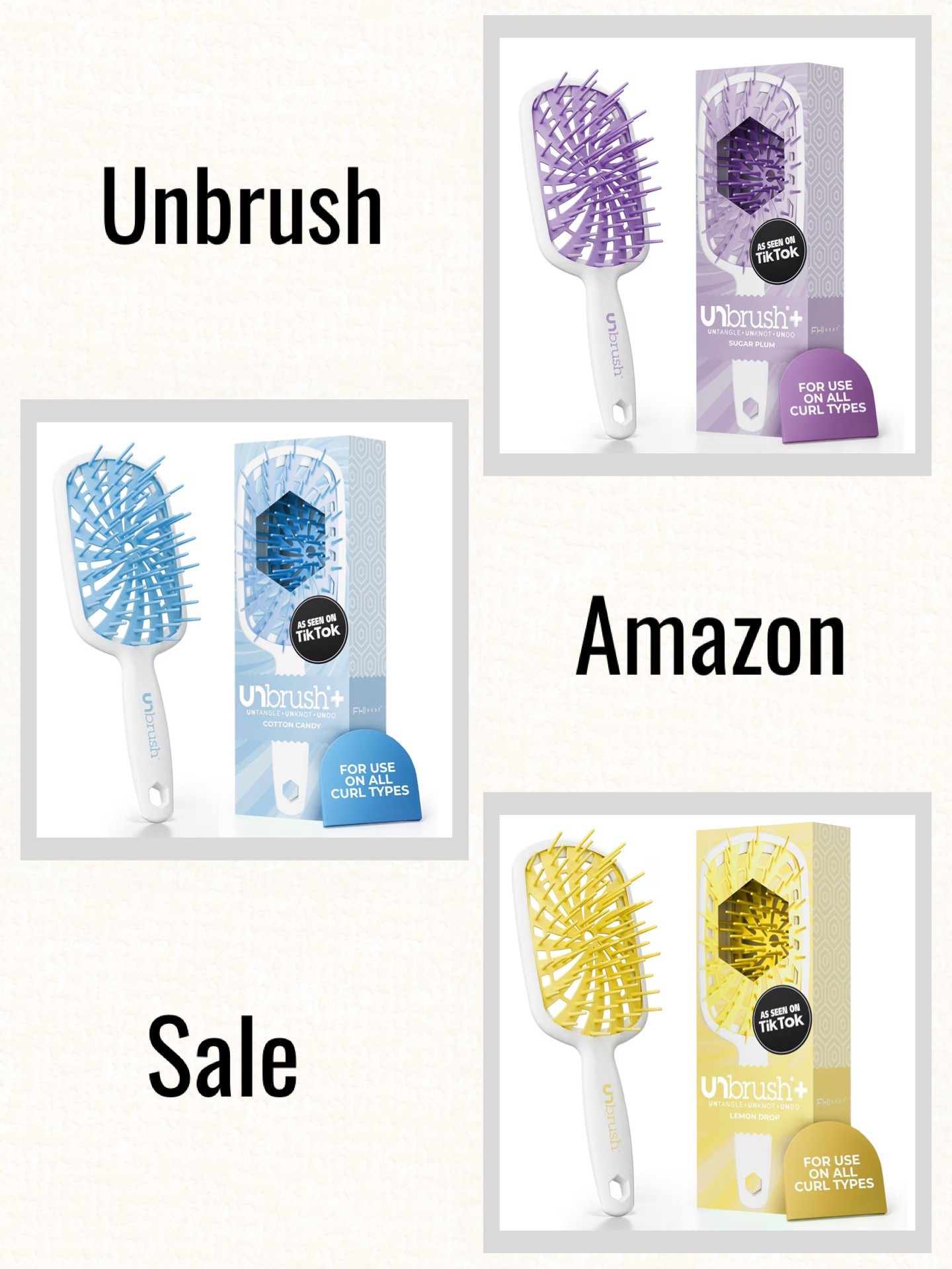 The viral Unbrush is on sale today in select colors at Amazon! For anyone who especially has longer hair, this brush is AMAZING! It easily brushes through even tangled hair, and the design prevents hair from pulling or coming out when you’re brushing. The bristles also never break 🙌🏻 My teenage daughter and I each have one of these, and I highly recommend!

#LTKselfcare #LTKHome #LTKBeauty